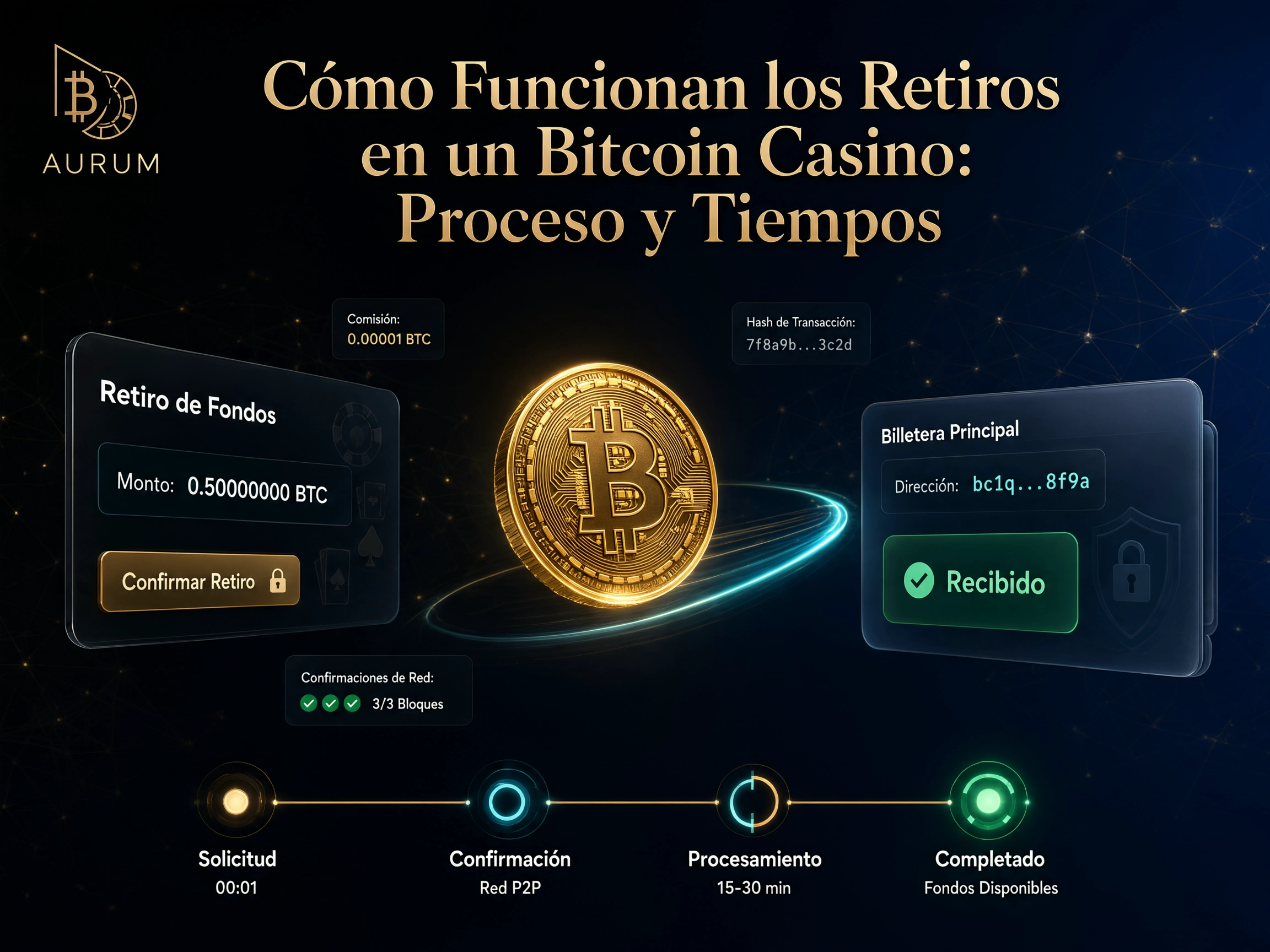Cómo Funcionan los Retiros en un Bitcoin Casino: Proceso y Tiempos